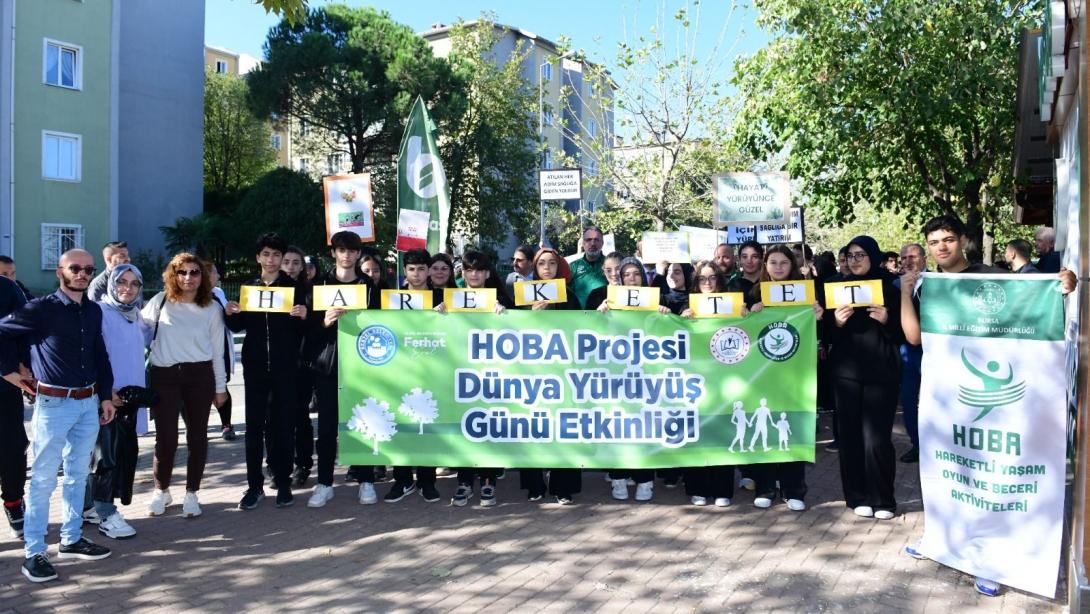 HOBA Projesi Kapsamında 6 Ekim Dünya Yürüyüş Günü Etkinlikleri Düzenlendi